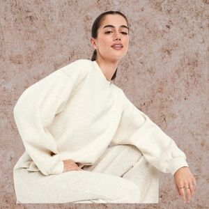 OLD NAVY Bounce Fleece Crop Sweatshirt Size L